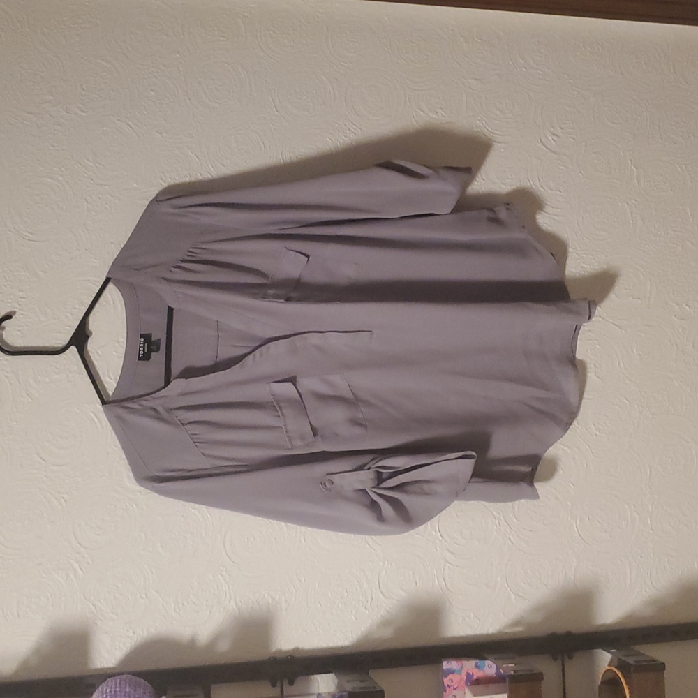 Torrid Lavender Harper Blouse Size 0